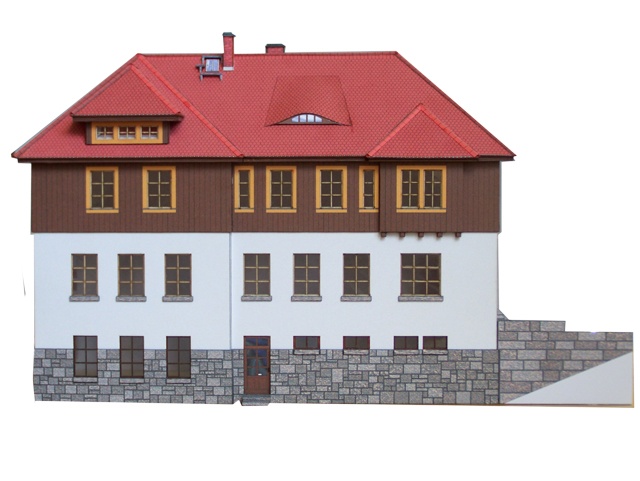 02-12-09-1-H0 - Bahnhof Jonsdorf - Empfangsgebäude