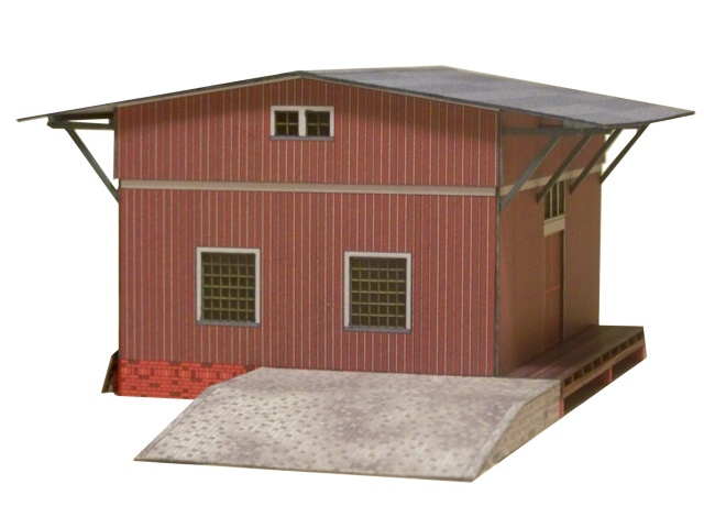 02-11-09-2-H0 -  Güterschuppen Hormersdorf
