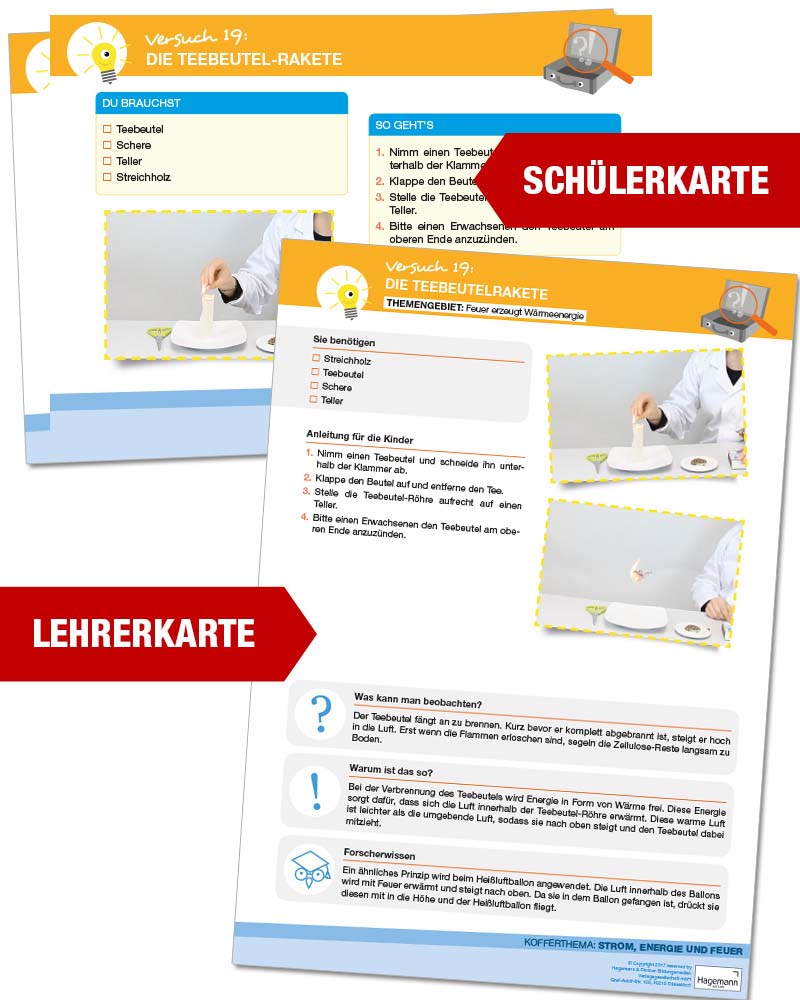 Forscherkoffer Strom Energie Feuer