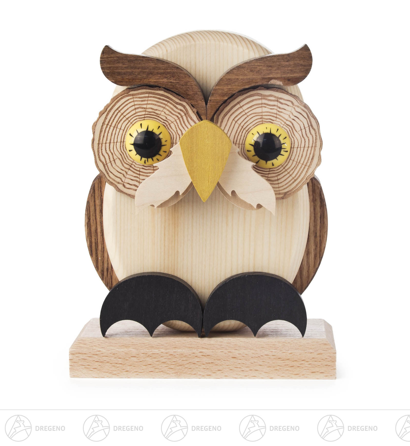 Brillenhalter Eule