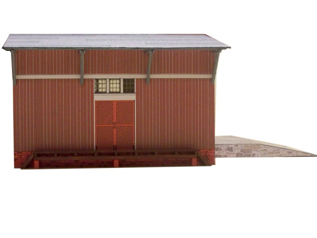 02-11-09-2-H0 -  Güterschuppen Hormersdorf