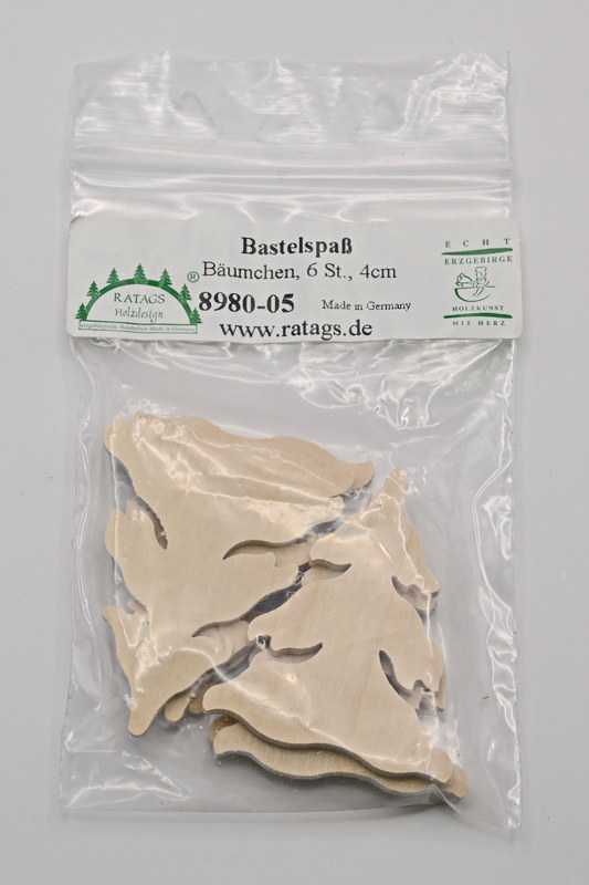Bäumchen, 6 Stk, ca.4cm, im Folienbeute