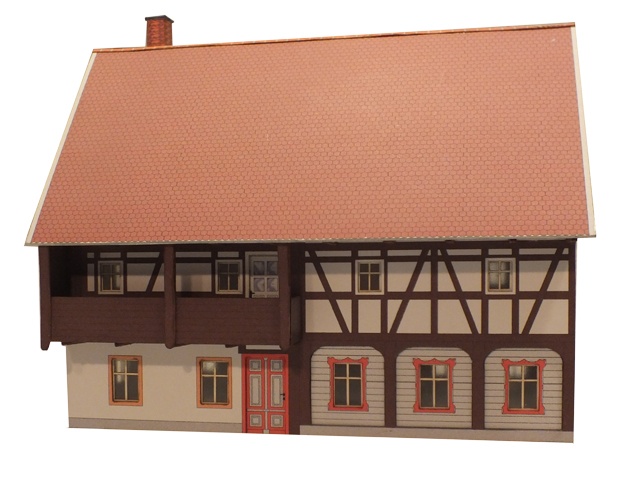06-01-H0 - Umgebindehaus mit Balkon