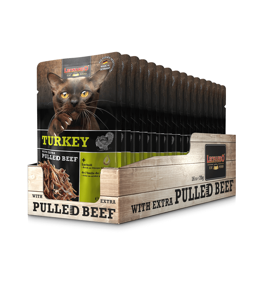 Leonardo Turkey + extra pulled Beef 70g
