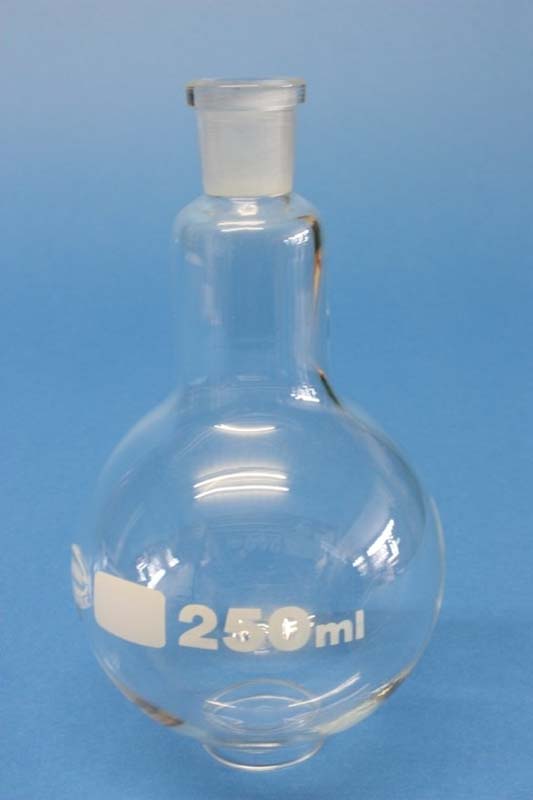 Rundkolben aus Borosilikatglas mit NS
