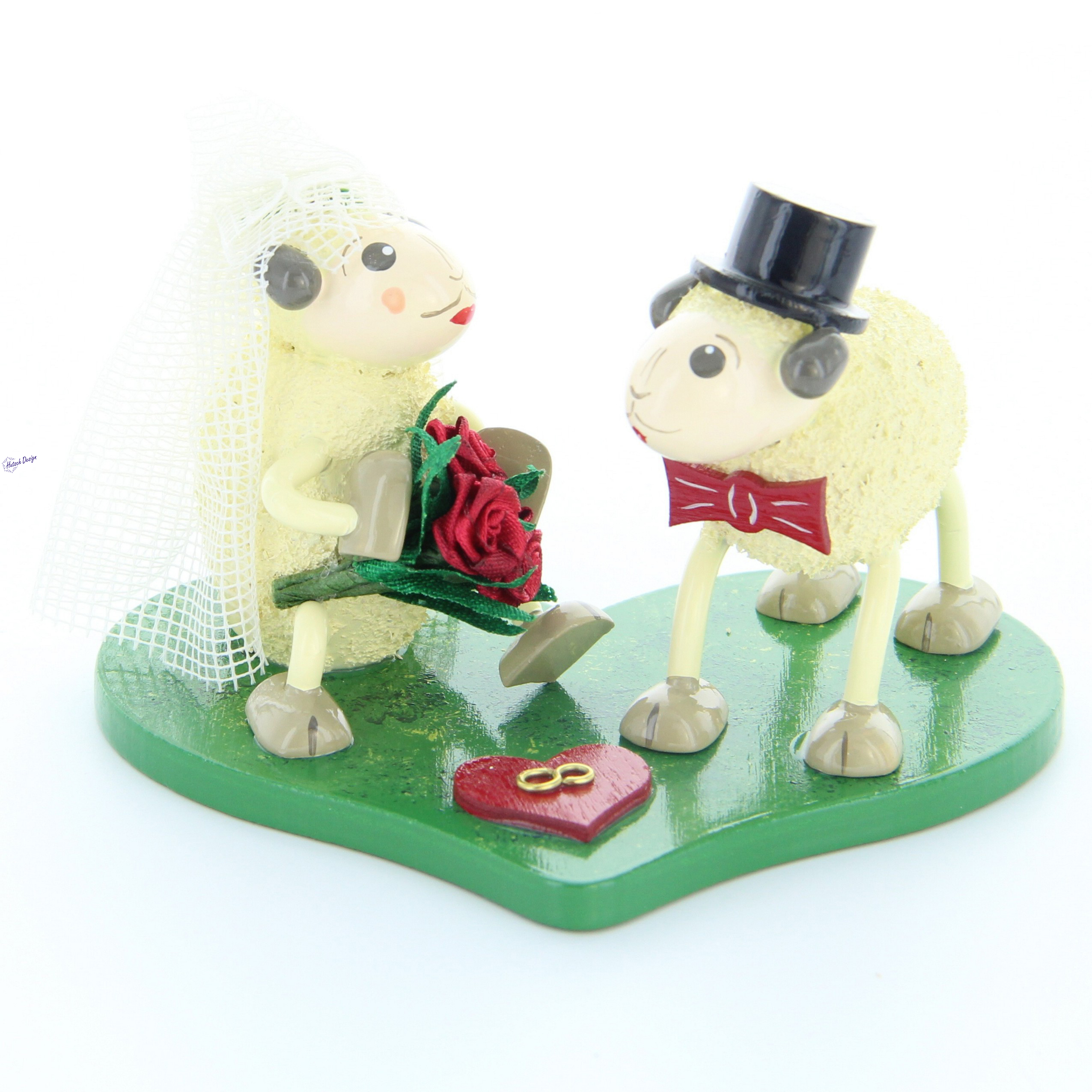 Schafbrautpaar Justy und Mary
