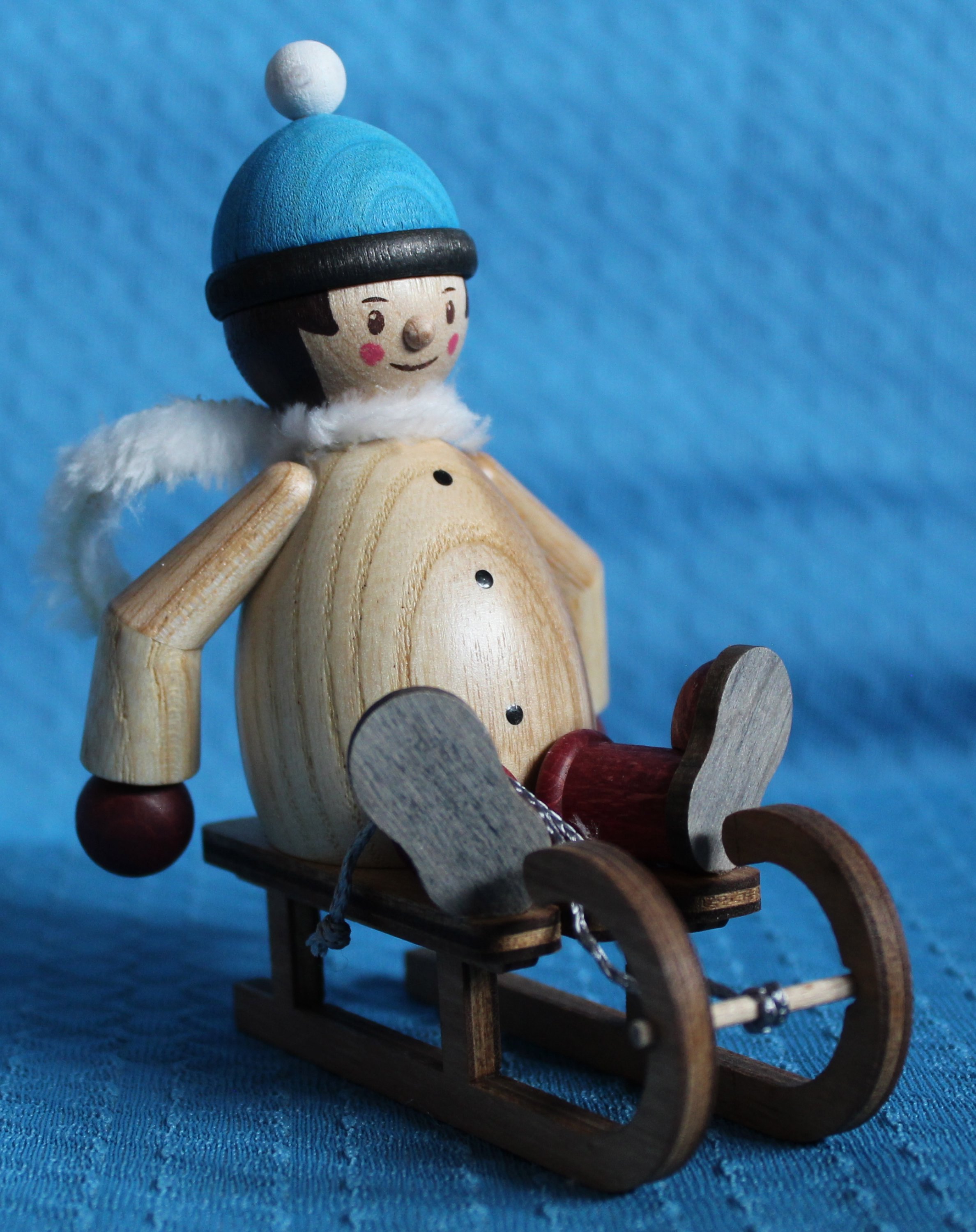 Mäxchen als Schlittenfahrer - 1 Stück vorrätig