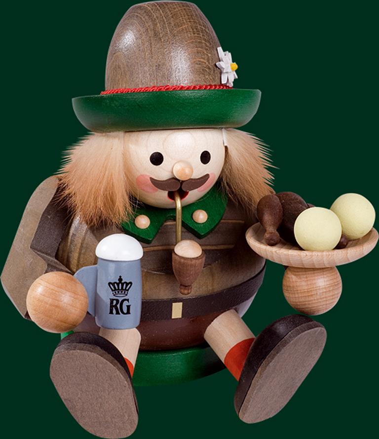 Kugelrauchmann Bayer, sitzend