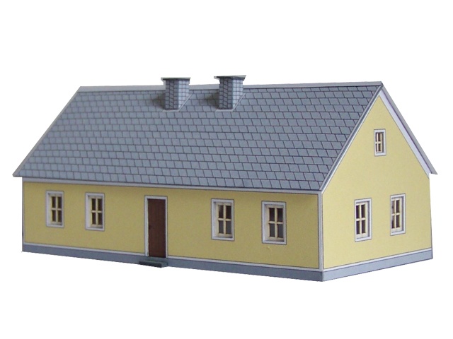 112-05-1 - 1-geschossiges Wohnhaus mit gelben Putz