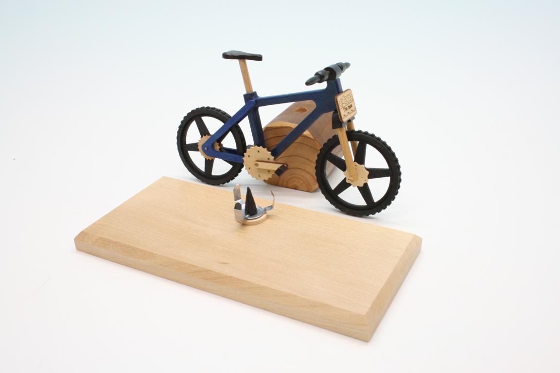 Raeucherfahrrad blau EBM  Edition  20 x9 x 14 cm