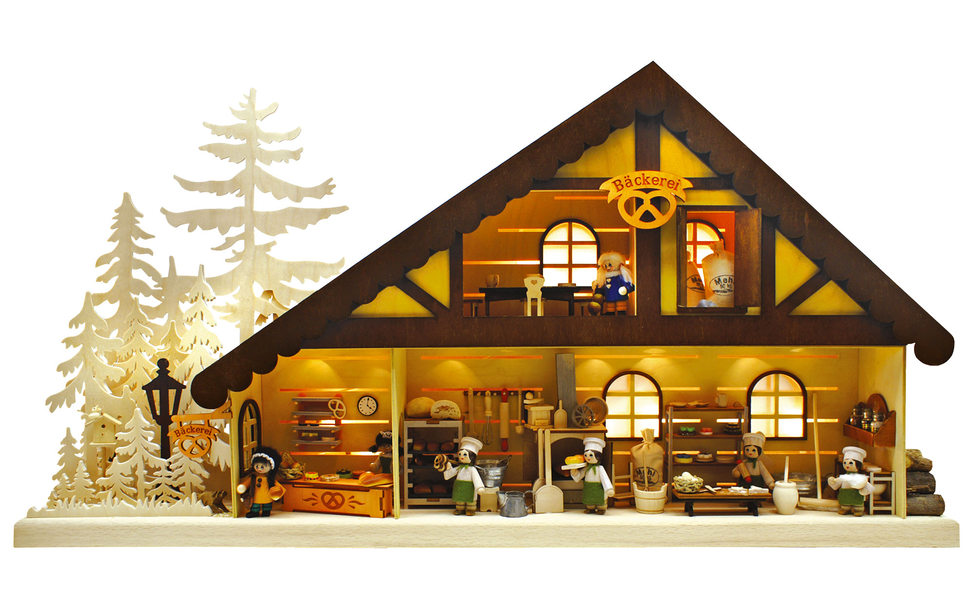Lichterhaus, gr., Backstube