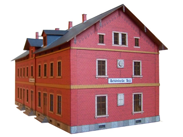 02-08-15-1-H0 - Schönheide Süd - Empfangsgebäude