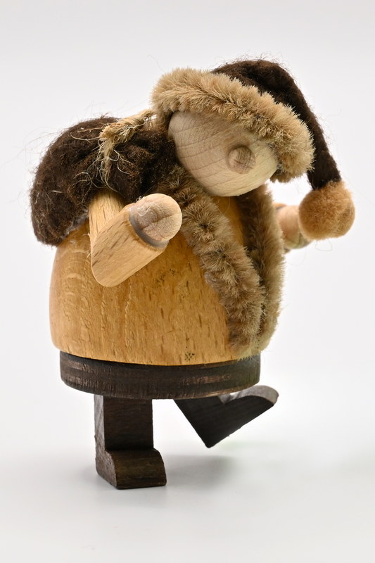 Walki Weihnachtsmann, braun H 6 cm