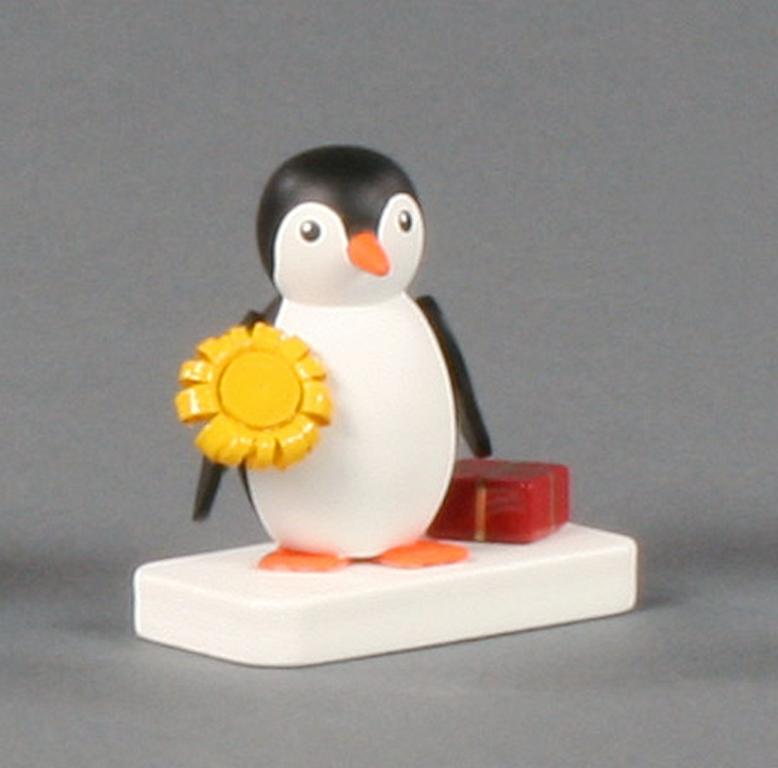 Pinguin Gratulant 4cm