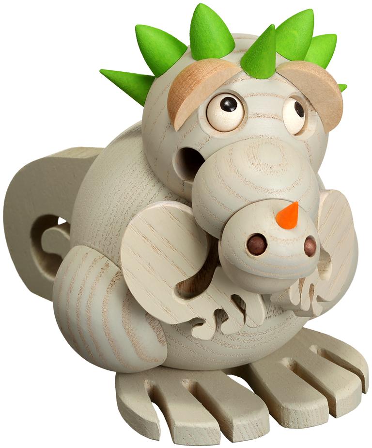 Raeucherdrache Junior Kleinlaut 10cm