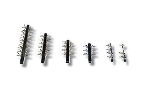 Luftverteiler 4 mm, 1-Weg 2 x Schlauchanschluss