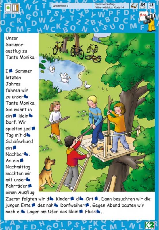 Max Lernkartenset Grammatik 3