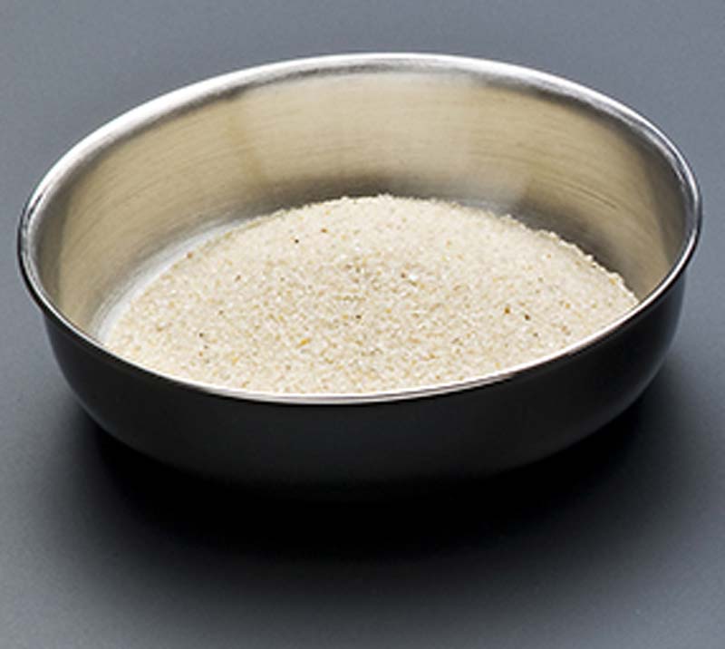 Sandbadschale aus Edelstahl