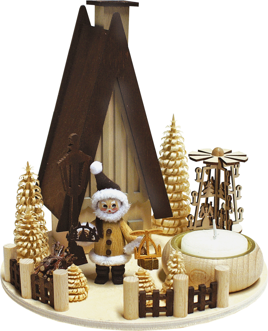 Lichterteller, Weihnachtsmann