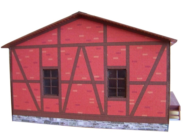 02-04-1-4-H0 - Jöhstadt Güterschuppen - Pressnitztalbahn