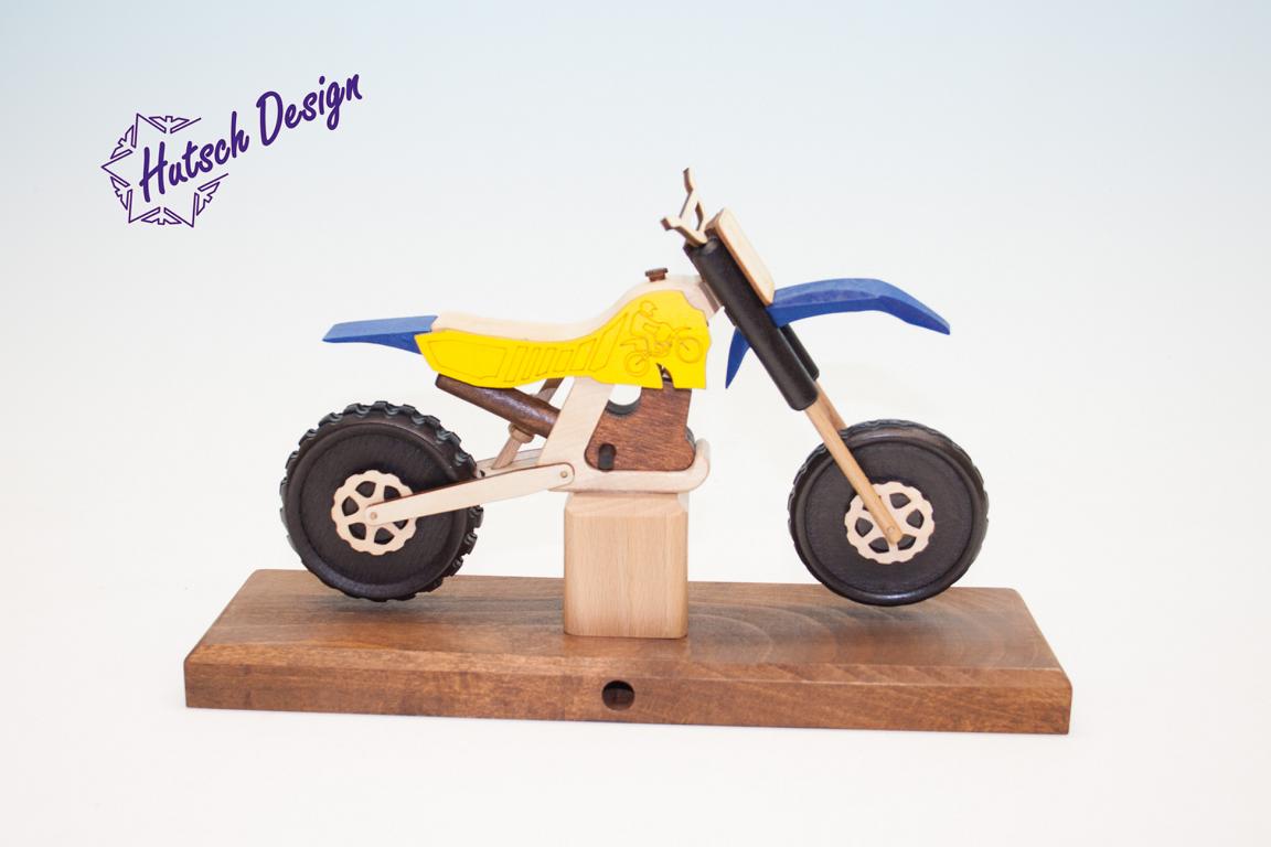 Raeuchermotorrad Cross Husaberg  27 x8 x 16cm