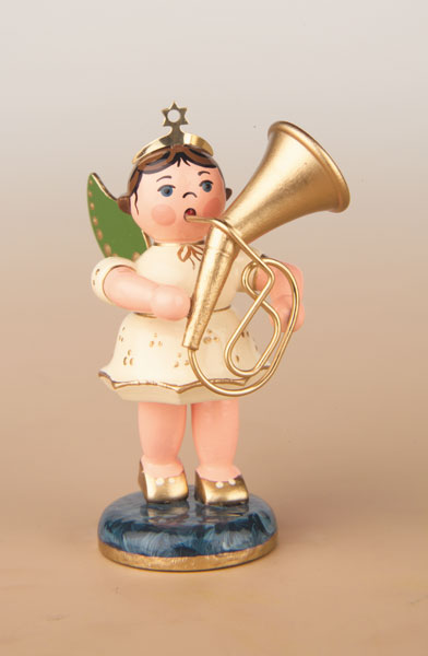 Engel mit Tenorhorn 6,5 cm- vorrätig 1 Stück