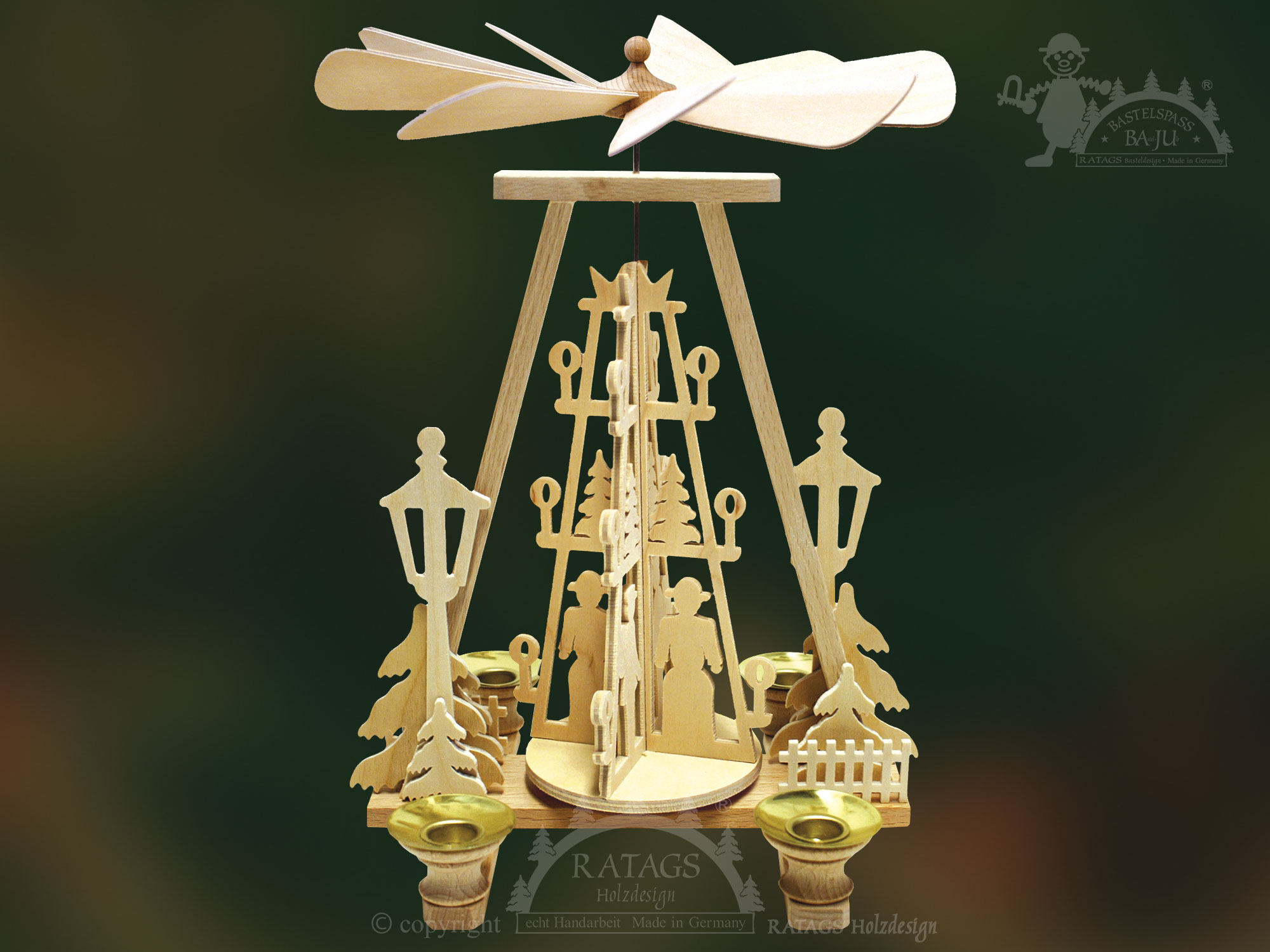 Bastelset, Trapezpyramide, Mittelpyramide