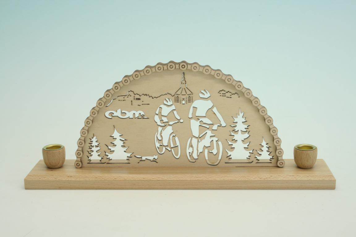 EBM Fahrradschwibbogen Lichterbogen  Maße 28 x 6 x 16 cm