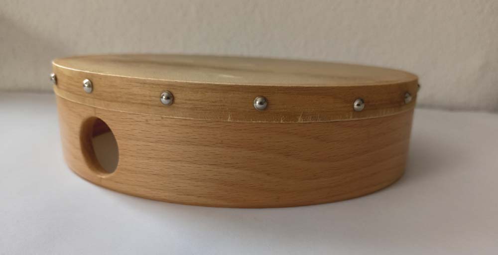 Tamburin, Naturfell - ø 20 cm