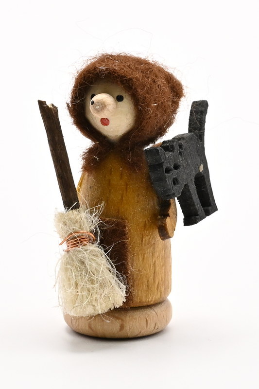 Miniaturfigur, Hexe, H 3,5 cm