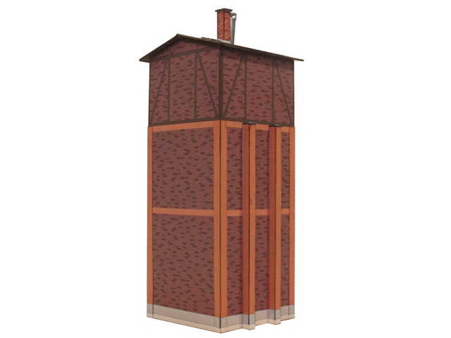 03-14-6-TT - Sächs. Einheitsbau  Wasserhaus 30m³