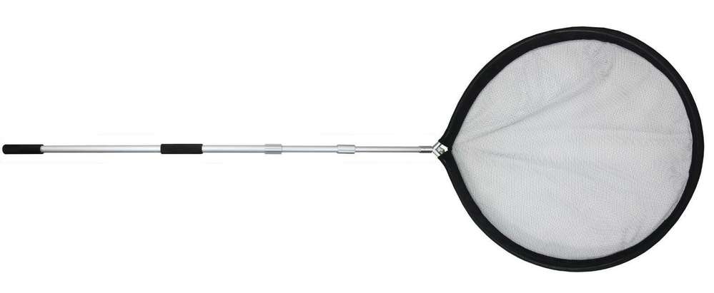 Alu Teleskopkescher Ø 60 cm, Stiel 114-300 cm