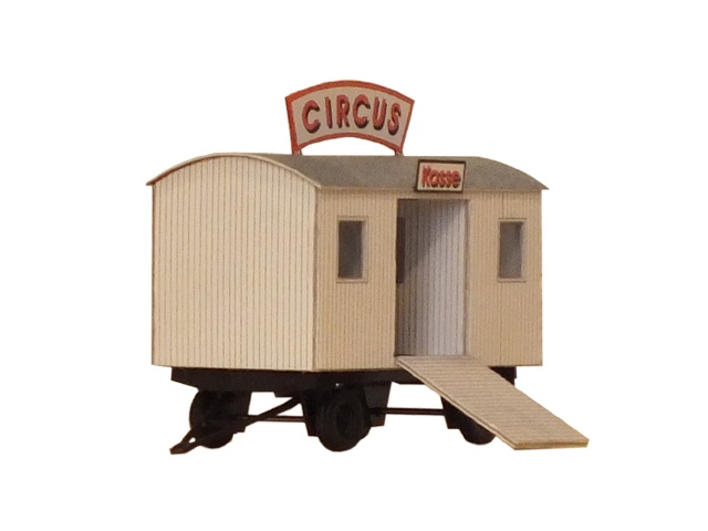 10-13-3-H0  - Circuswagen - Kassenwagen