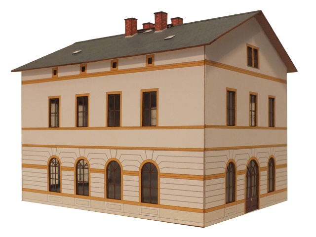 03-09-1-TT - Sächs.Einheitsbau  Seitenflügel 2,5 - rechts - 4 F