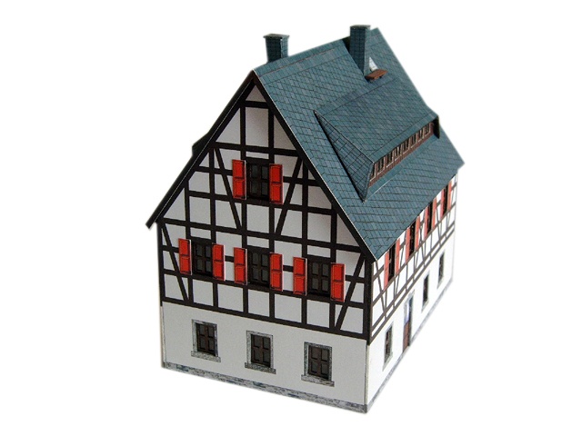 04-15-H0 - Erzgebirgisches FWH mit Gauben