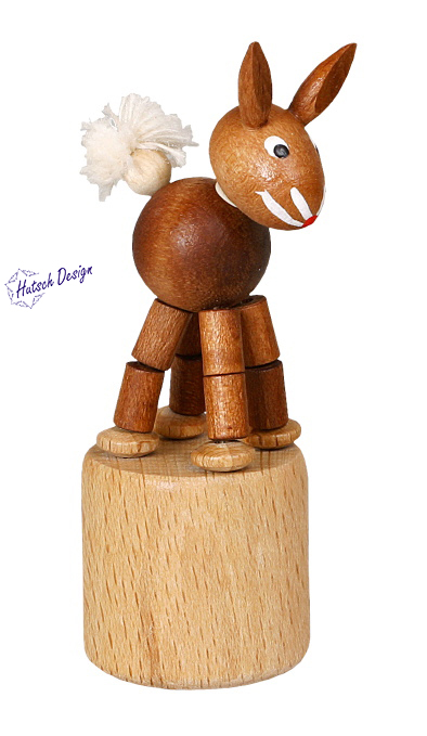 Hase Wackeltier