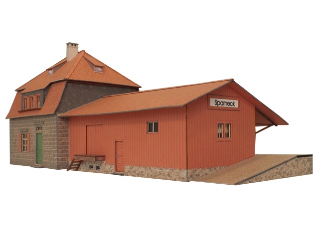 02-30-4-0-H0 - Bahnhof Sparneck