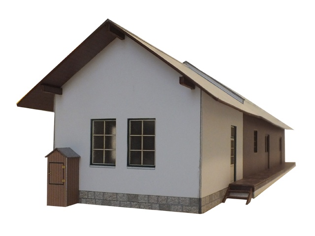 111-01-2 - Bahnhof Mariazell - Güterschuppen