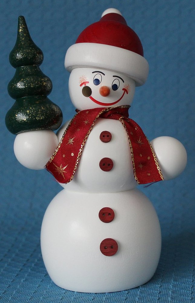 Weihnachts - Schneemann- vorrätig 1 Stück