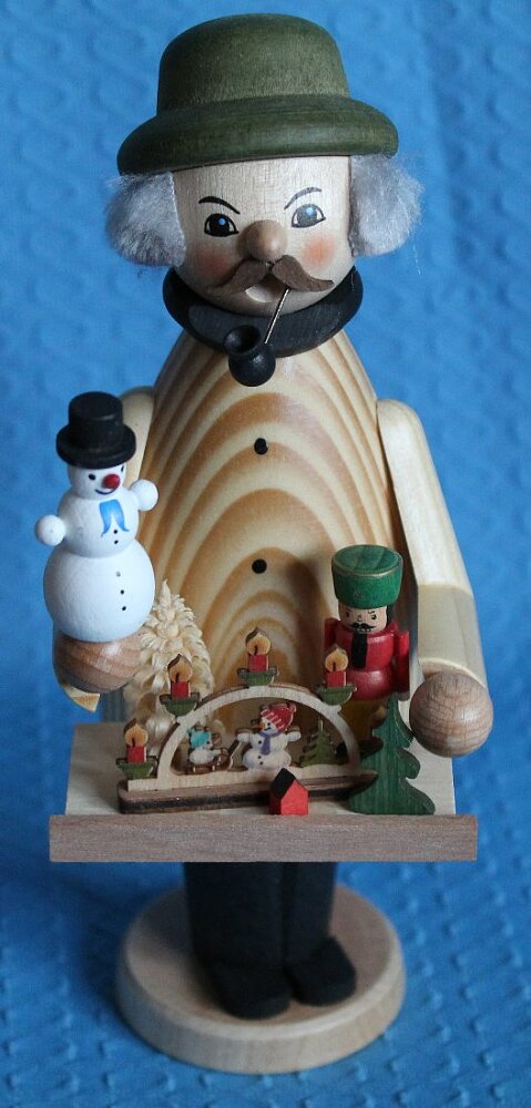 Räuchermann Weihnachtsmarktverkäufer