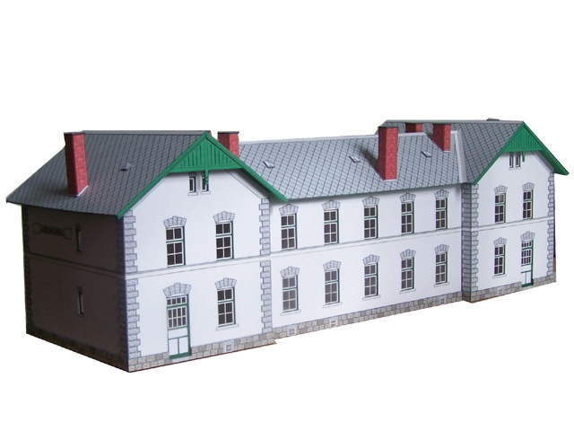 111-10-1 - Bahnhof Laubenbachmühle - Empfangsgebäude