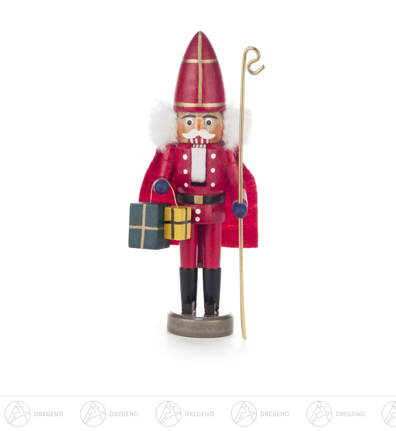 Nussknacker Nikolaus rot, 15cm