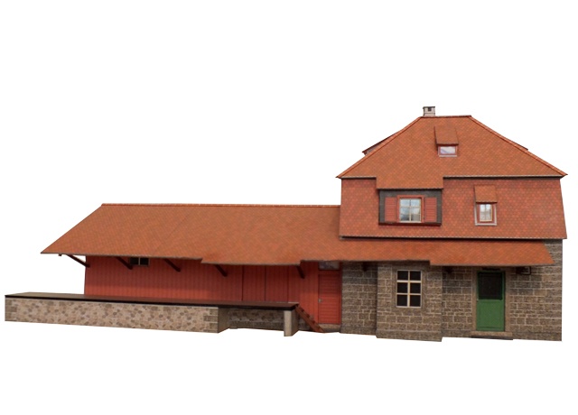02-30-4-0-H0 - Bahnhof Sparneck