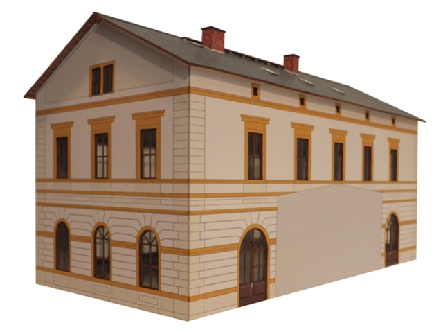 03-10-2-N - Sächs.Einheitsbau  Seitenflügel 2,5 - links - 5 F