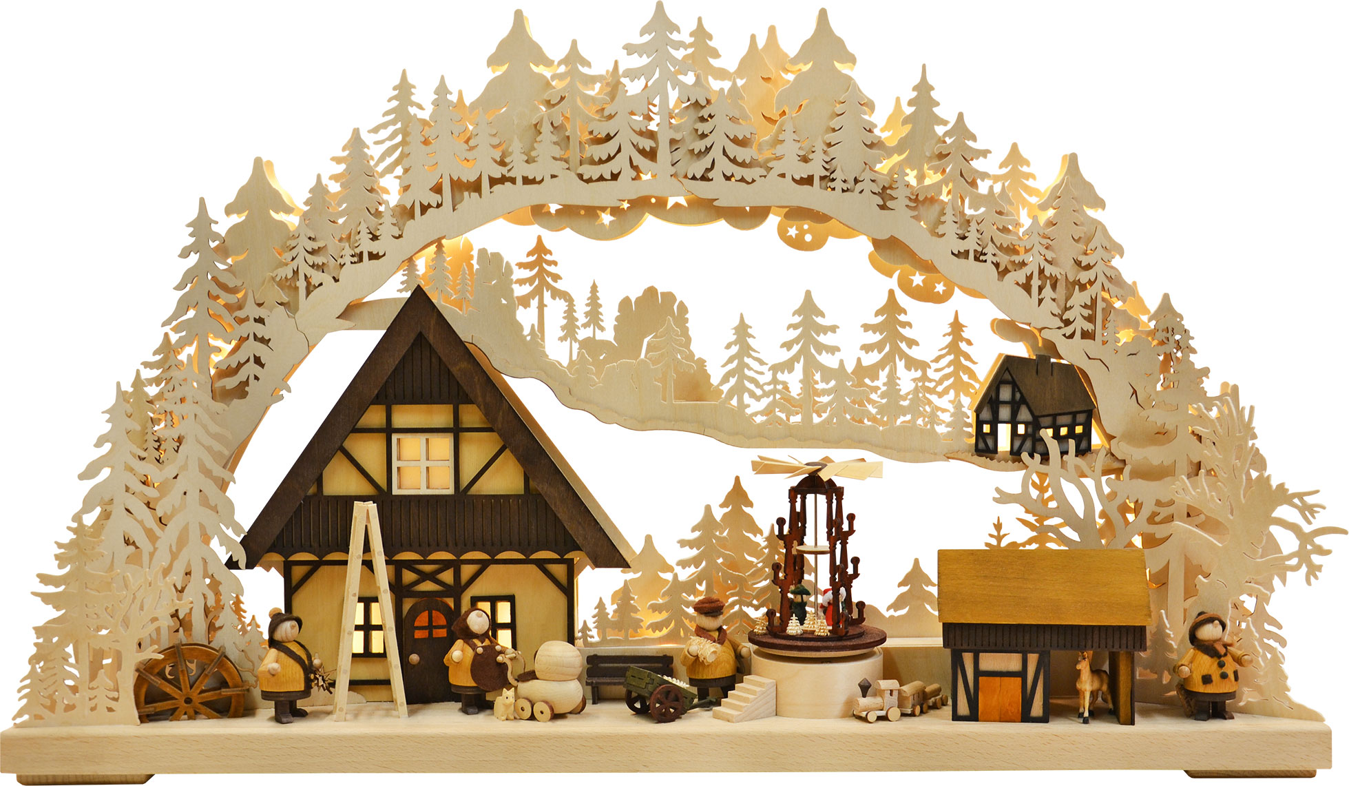 3D-Schwibbogen gr., Heimdekoration