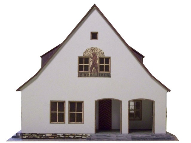 02-07-13-1-H0 - Bahnhof Bärenstein - Hauptgebäude