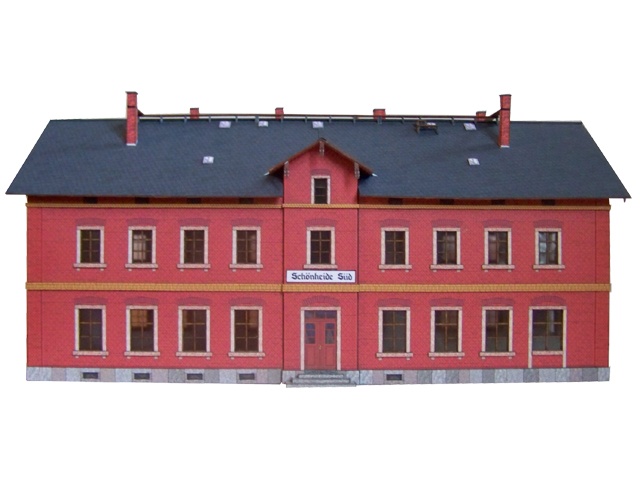 02-08-15-1-H0 - Schönheide Süd - Empfangsgebäude