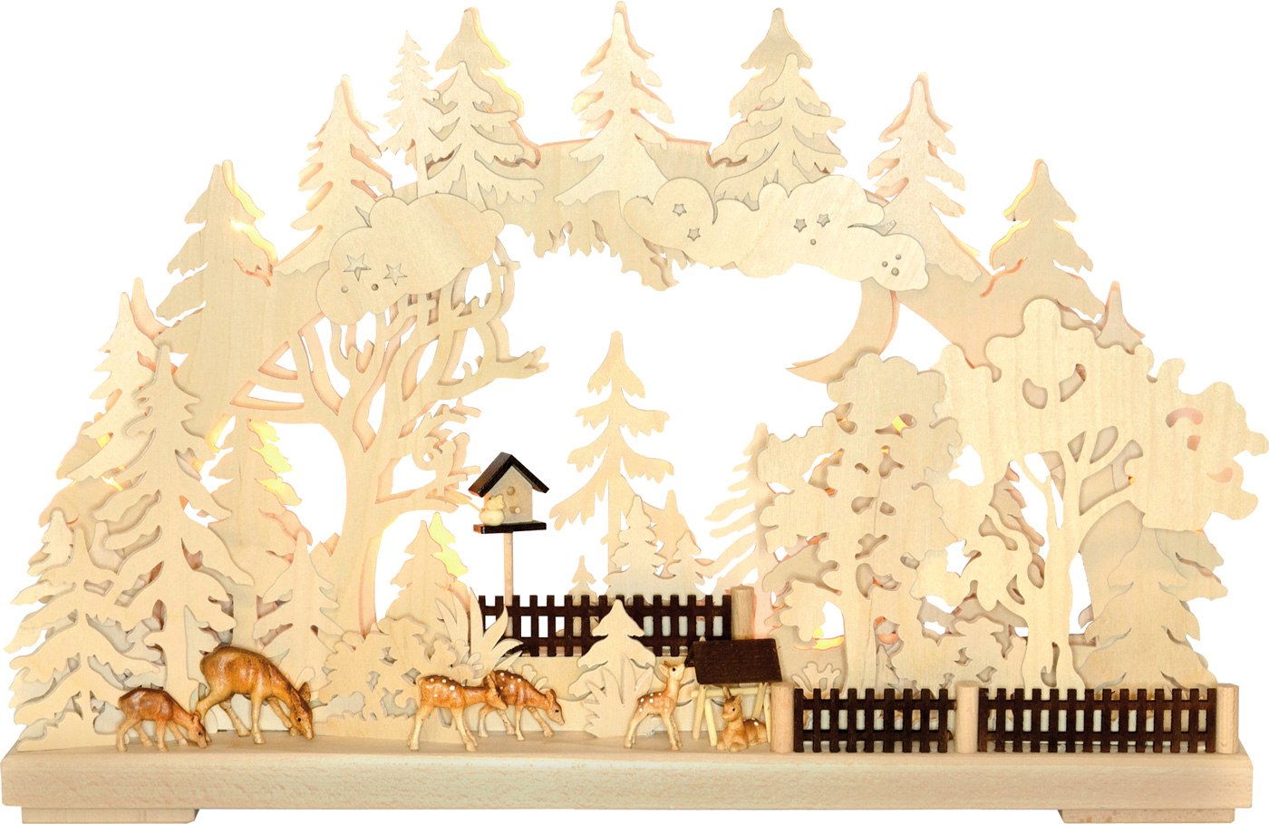 3D-Schwibbogen kl., Auf Futtersuche