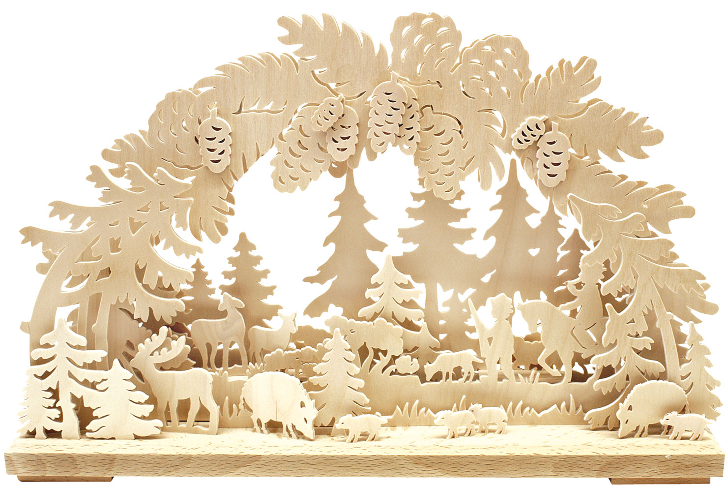 3D-Schwibbogen kl., Jagd