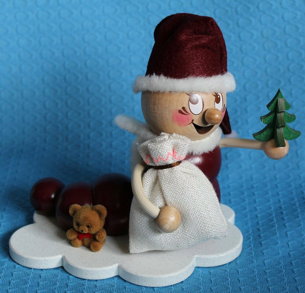 Rudi der Weihnachtswurm- vorrätig 1 Stück
